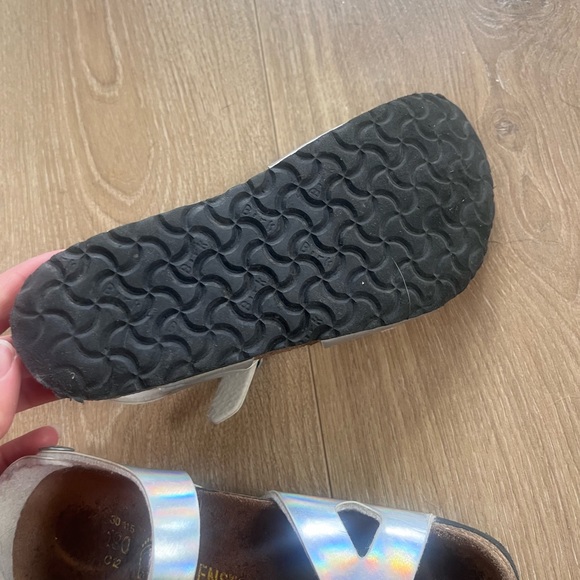 Birkenstock Rio, Unisex Kids' Sandals, Silver (Mirror Silver) - Picture 3 of 13